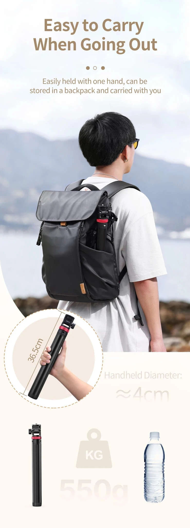 Ulanzi MT-79 Extendable Tripod for Cameras and Smartphones-MT-79 / brazil