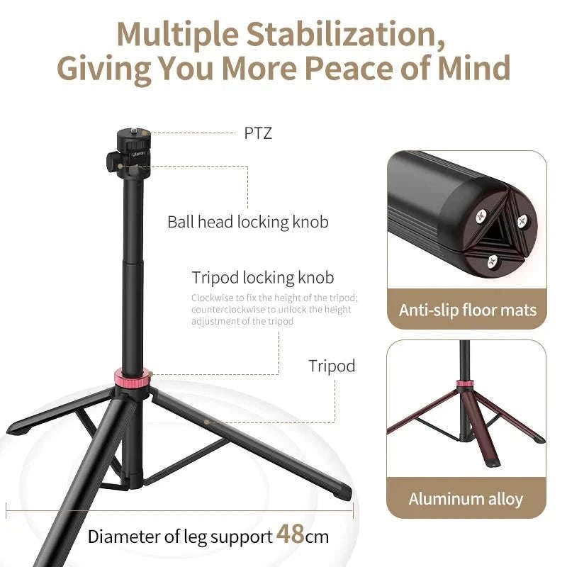 Ulanzi MT-79 Extendable Tripod for Cameras and Smartphones-MT-79 / China Mainland
