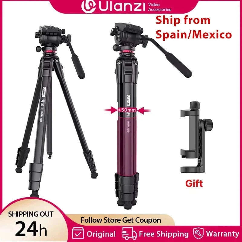 Ulanzi OMBRA 1.6M Video Travel Tripod with Fluid Head-XIANG / Poland