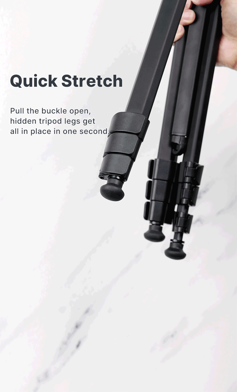 Ulanzi OMBRA 1.6M Video Travel Tripod with Fluid Head-XIANG / Poland