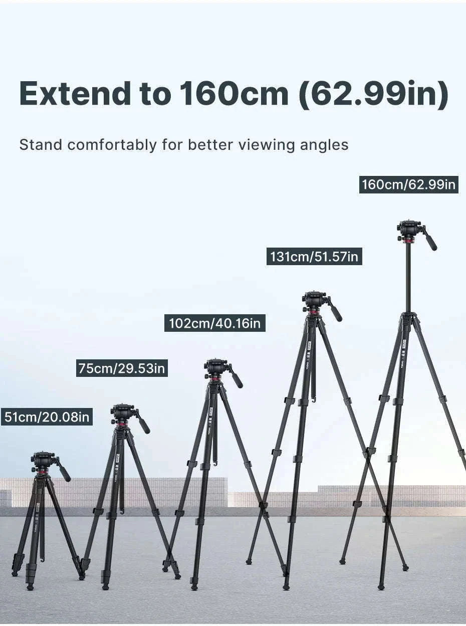 Ulanzi OMBRA 1.6M Video Travel Tripod with Fluid Head-XIANG / Poland