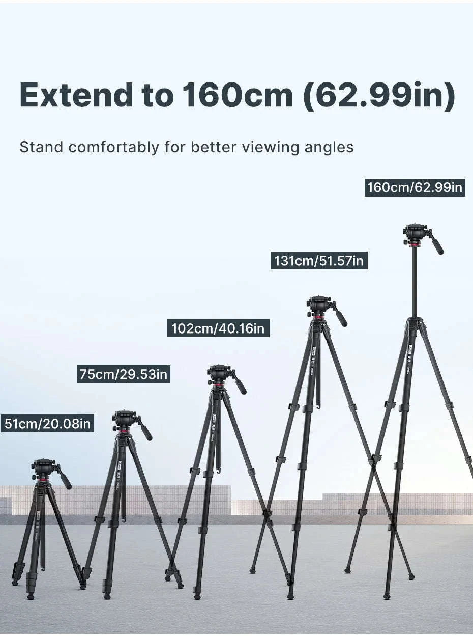 Ulanzi OMBRA 1.6M Video Travel Tripod with Fluid Pan Head-XIANG / Poland