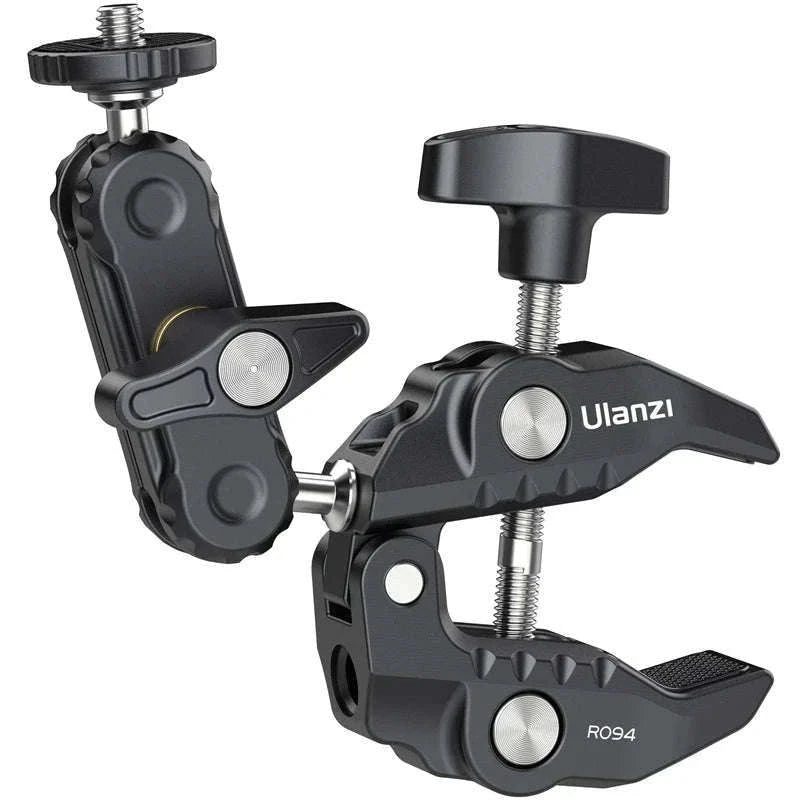Ulanzi R094 Metal Super Clamp with Double Ball Head-2PCS R094 / China Mainland