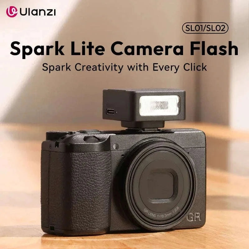 Ulanzi SL01 SL02 Mini Camera Flash Light GN8 6500K-SL01 / brazil