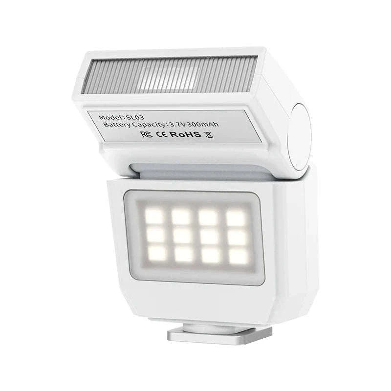 Ulanzi SL03 Spark Lite Camera Flash for Bright, Clear Shots-White SL03 / China Mainland