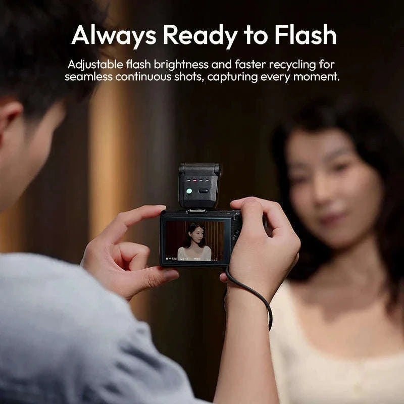 Ulanzi SL03 Spark Lite Camera Flash for Bright, Clear Shots-White SL03 / China Mainland