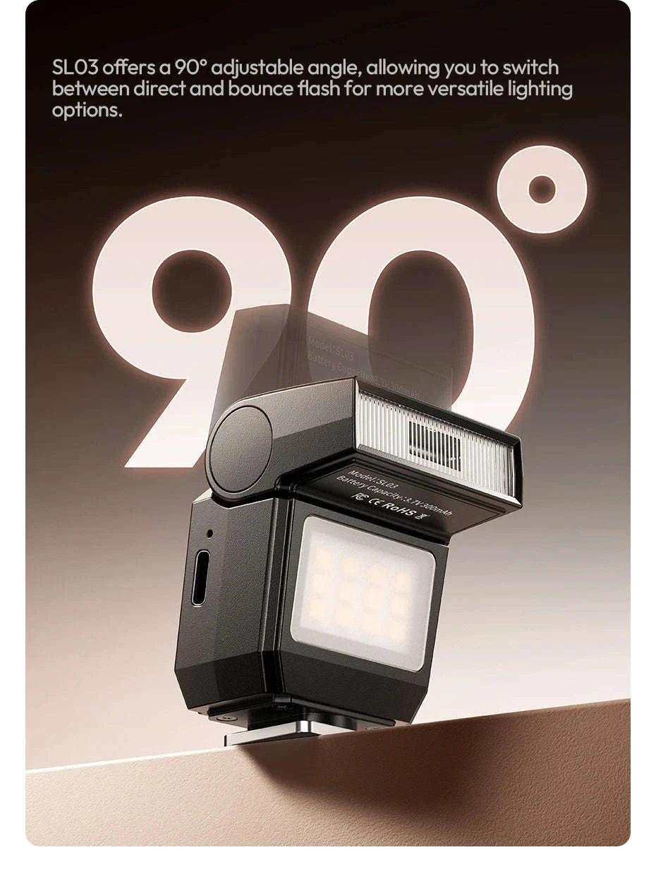 Ulanzi SL03 Spark Lite Camera Flash Portable Fill Light-White SL03 / China Mainland