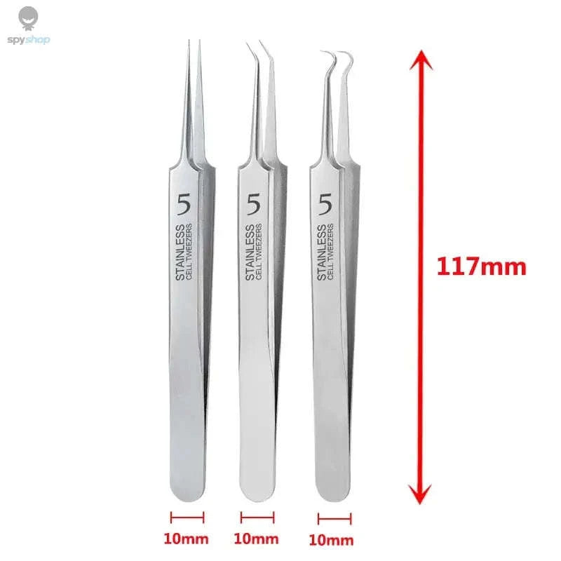 Ultra-fine Blackhead Tweezers – Precision Extraction for Clearer Skin-2Pcs B