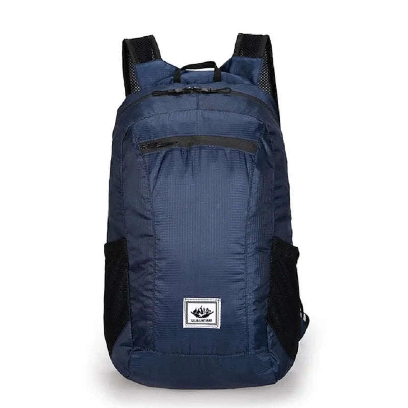 Ultra Lightweight Foldable Hiking Backpack 20L Water Resistant Bag-Green