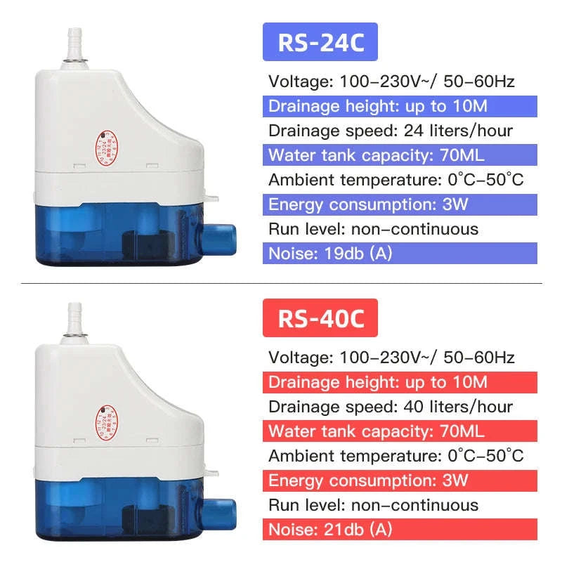 Ultra-quiet Automatic Condensate Pump-RS-24C
