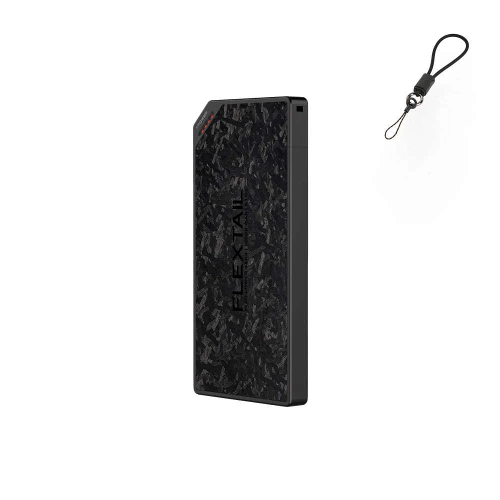 Ultra-Slim 10000mAh Power Bank with Dual USB-C Fast Charging-USB-C Cable