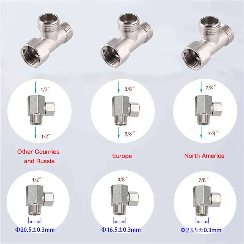 Ultra-Slim Toilet Bidet Attachment with Adjustable Water Pressure-3-8 FR ES NL Europe / spain