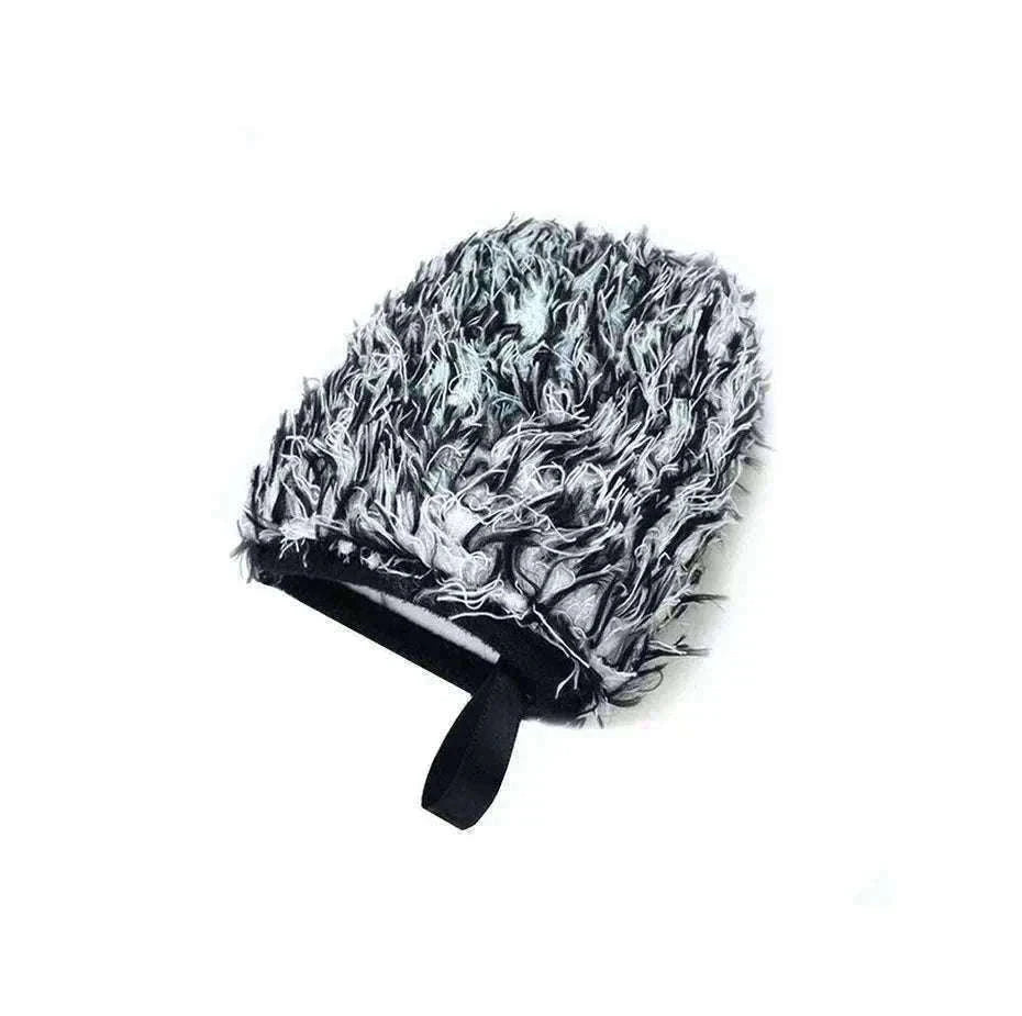 Ultra-Soft Microfiber Car Wash Glove for Scratch-Free Cleaning-Black 1pc