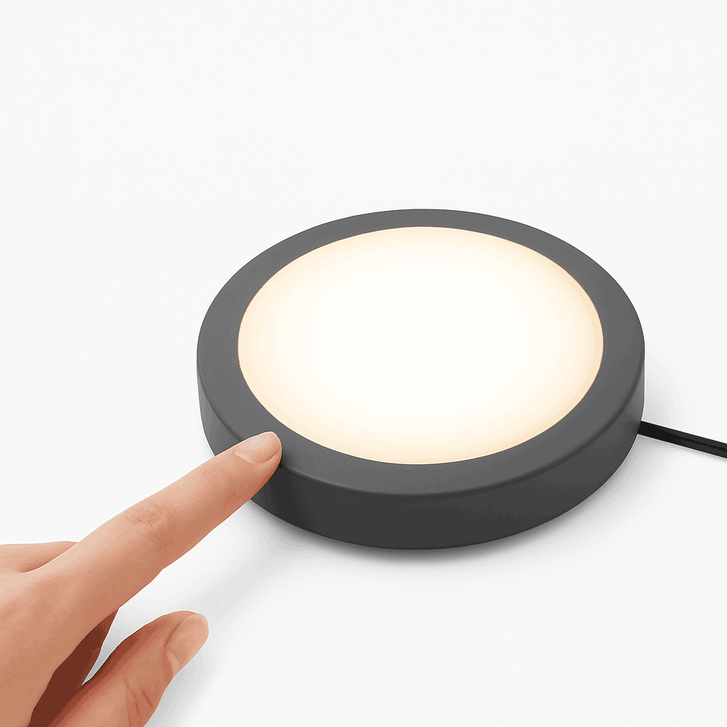 Ultra-Thin Dimmable Ceiling Light 3W 12V Dome Lamp-3W