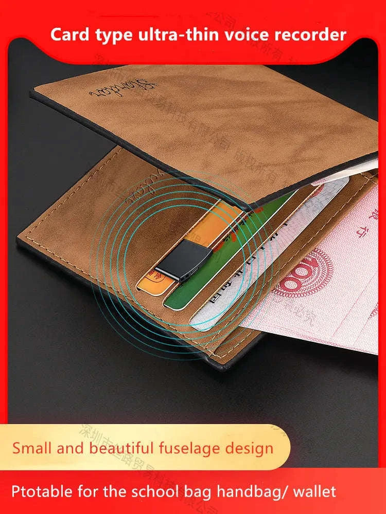 Ultra-Thin Mini Voice Recorder with Encryption & Voice Control-32 GB