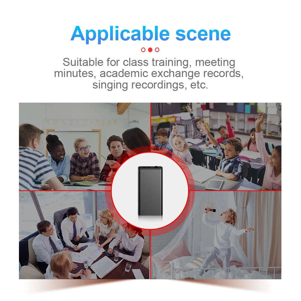 Ultra‑Thin Mini Voice Recorder with Sound Activation-X2 / CHINA / 16 GB