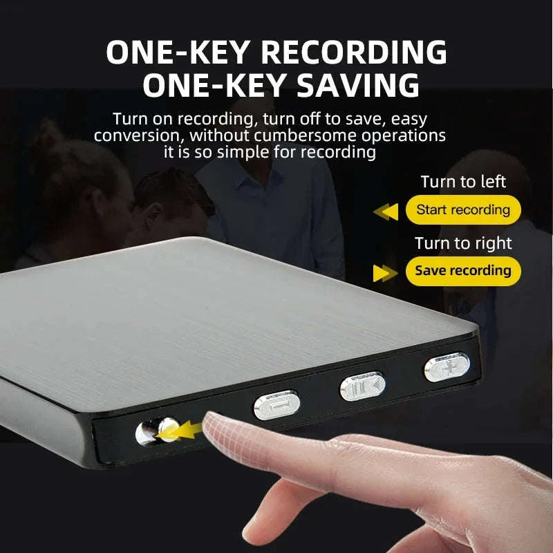 Ultra-Thin Voice Activated Recorder Card with 60H Recording-M2 / China Mainland / 8 GB