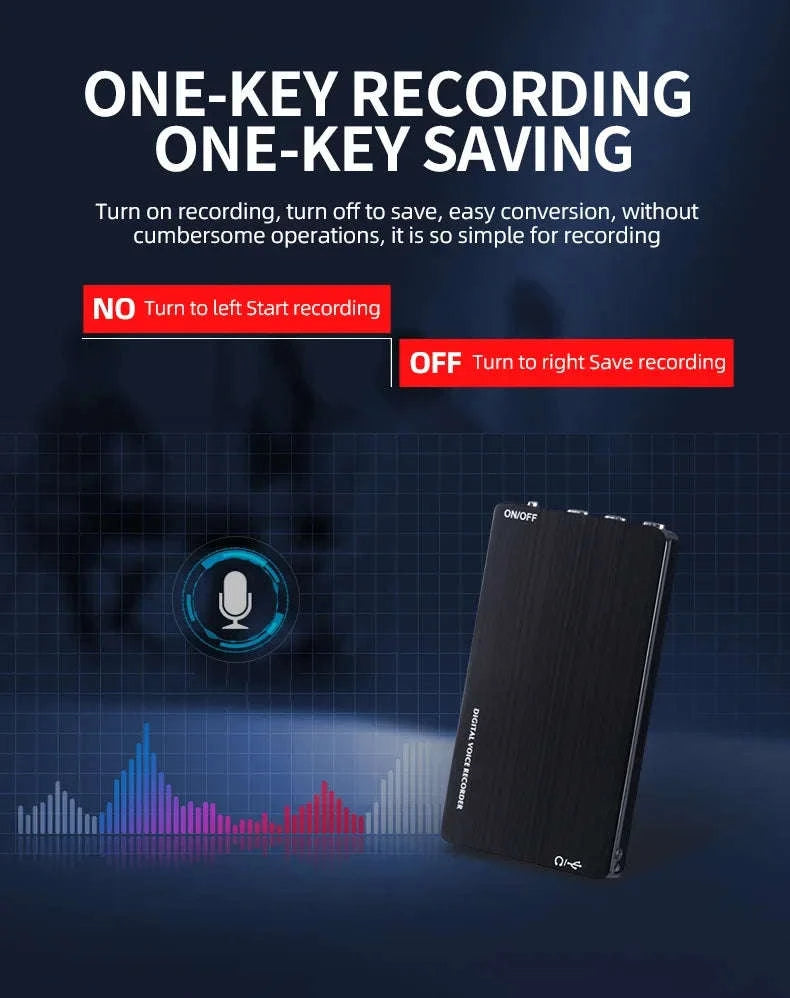 Ultra-Thin Voice Activated Recorder Card with 60H Recording-M2 / China Mainland / 8 GB