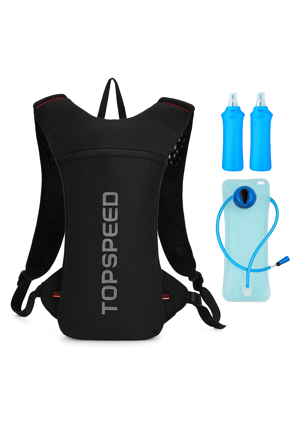 Ultralight 5L Trail Running Hydration Backpack-Black 2l Water Bag