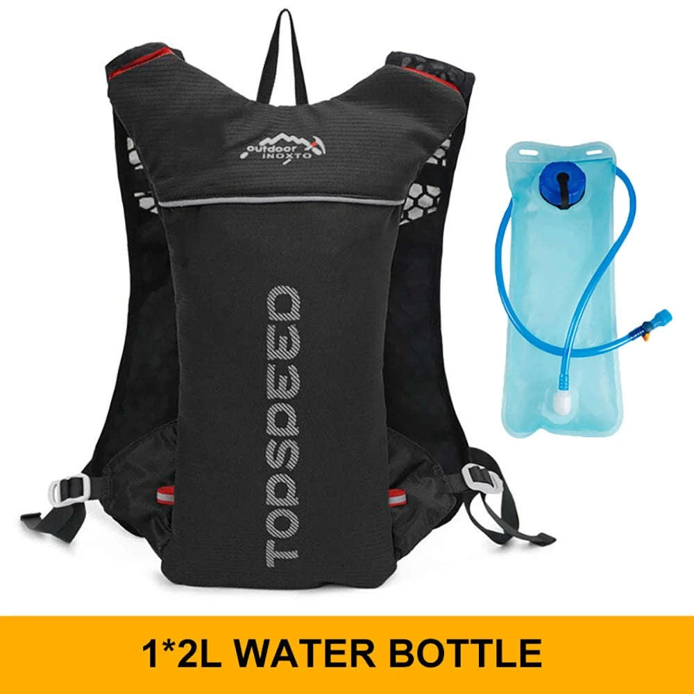 Ultralight 5L Trail Running Hydration Backpack-Black 2l Water Bag