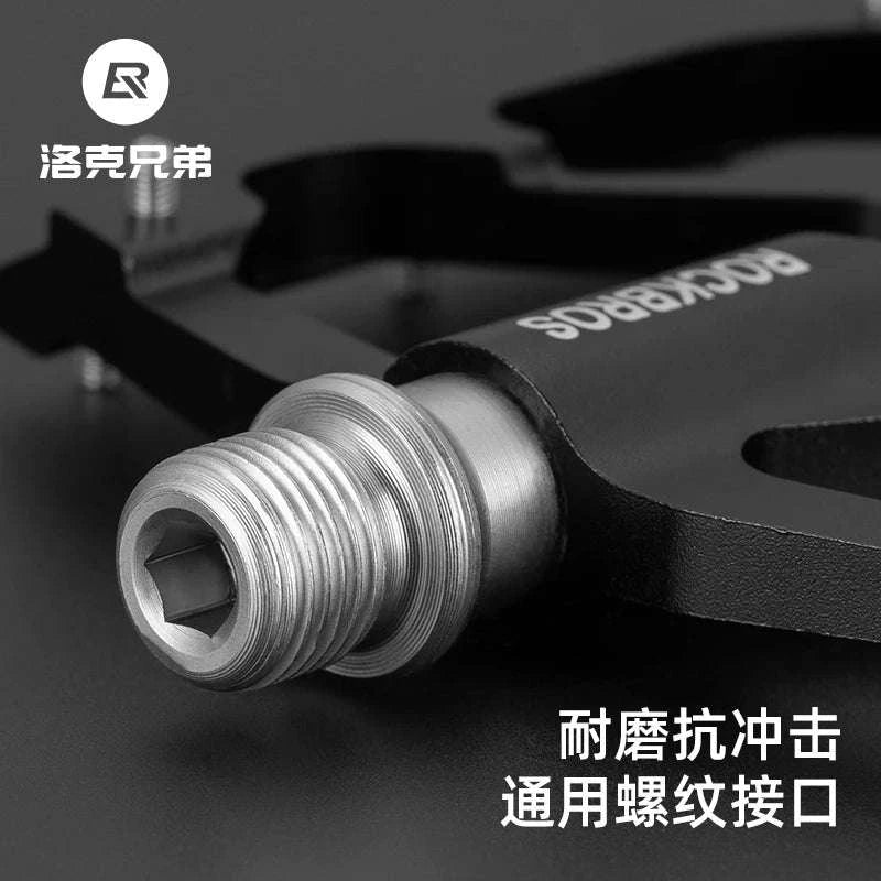 Ultralight Aluminum Bike Pedals with Anti-Slip Grip for MTB & Road-2020-12BRD