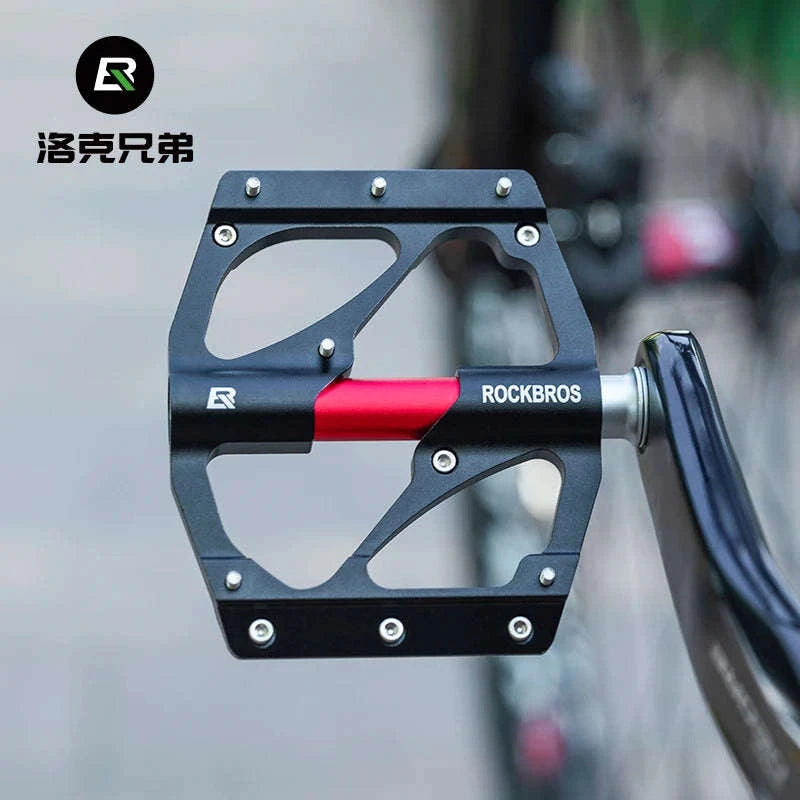 Ultralight Aluminum Bike Pedals with Anti-Slip Grip for MTB & Road-2020-12BRD