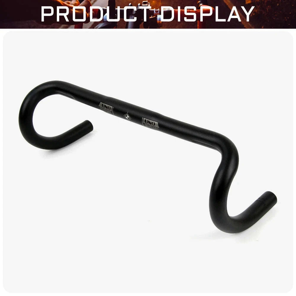 Ultralight Aluminum Road Bike Drop Handlebar 25.4/31.8mm Multi-Size-31.8x400mm