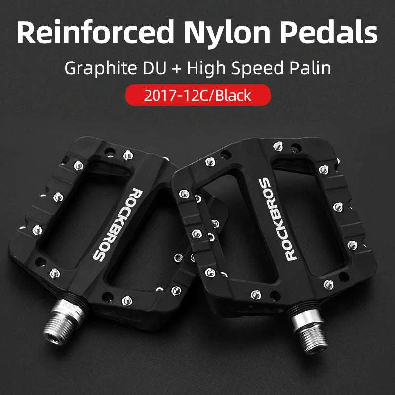 Ultralight Bike Pedals with Sealed Bearings and Wide Anti-Slip Platform-2017-12CBL