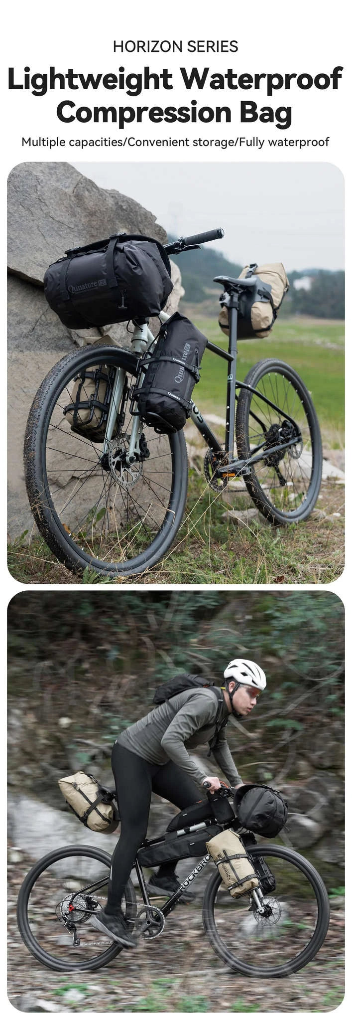 Ultralight Bikepacking Rack Bag Waterproof Nylon Cycling Storage Bag-Accessories-2