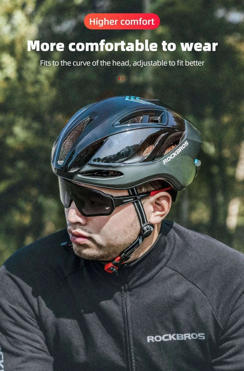 Ultralight Cycling Helmet 260g with 16-20 Vents Adjustable Fit-TS-42-7 / L (58-62cm)