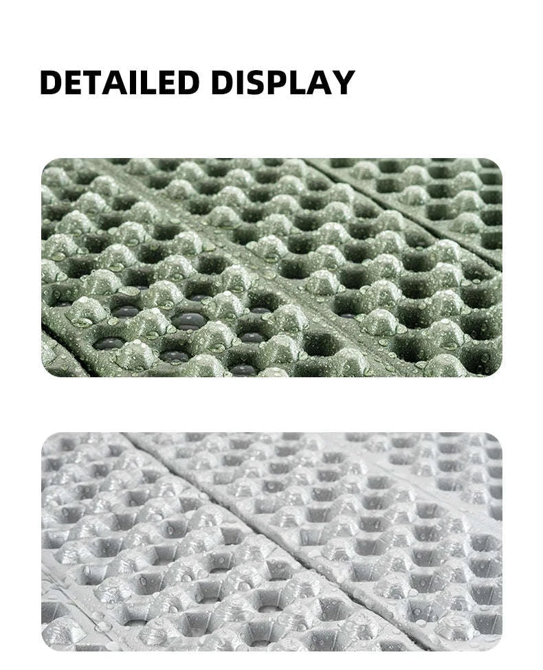 Ultralight Folding Camping Mat – 50g Portable Outdoor Seat Pad-Yello / One Seat