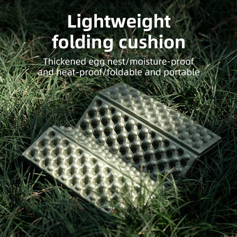 Ultralight Folding Camping Mat – 50g Portable Outdoor Seat Pad-Yello / One Seat