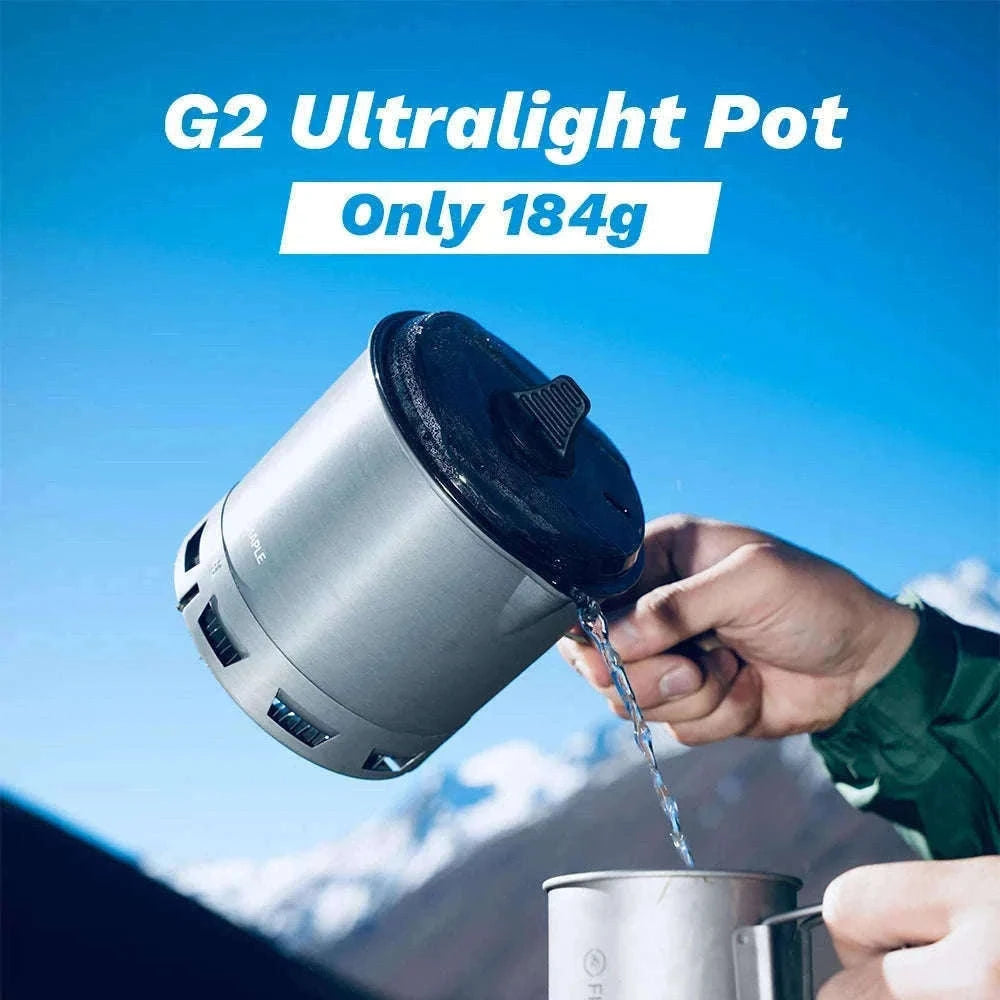 Ultralight Heat Exchanger Pot 750ml-G2 POT with Sleeve / Russian Federation
