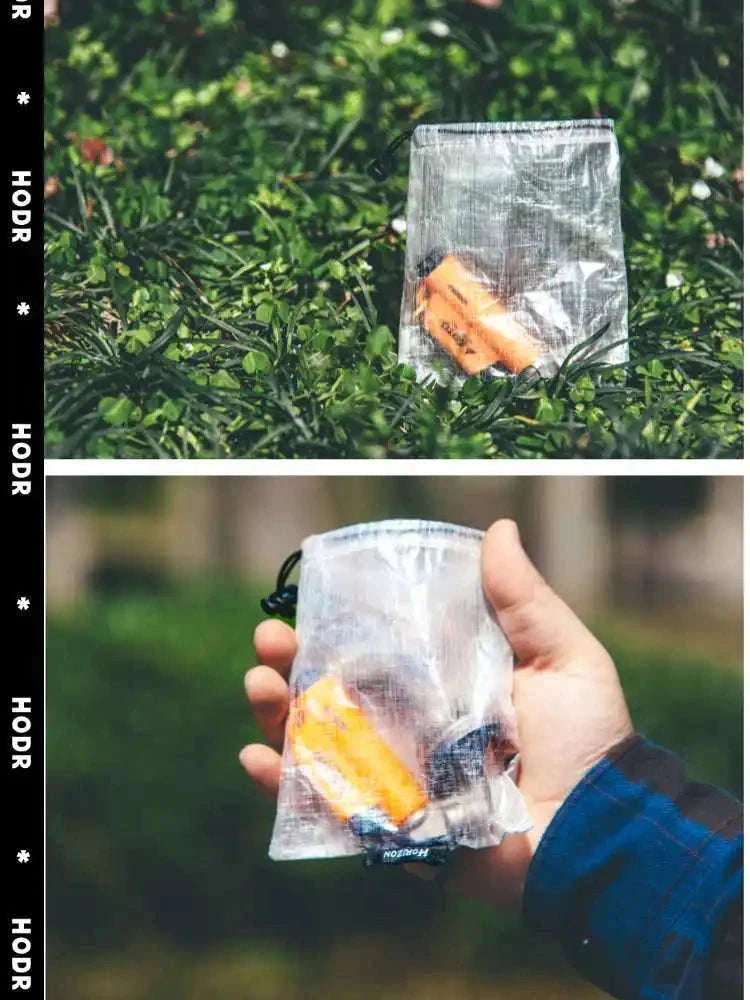 Ultralight Stuff Sack Lantern Diffuser Bag-Green