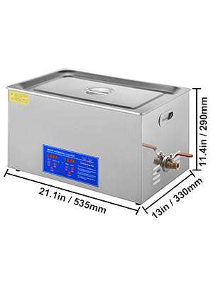 Ultrasonic Cleaner 1.3L–30L with Heat & Digital Timer Control-30L / CZECH REPUBLIC
