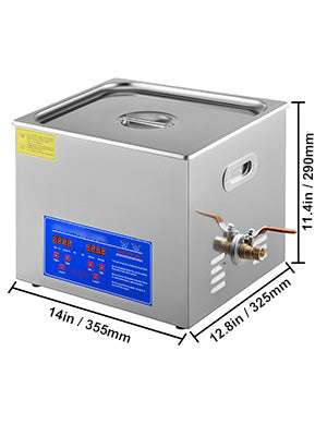 Ultrasonic Cleaner 1.3L–30L with Heat & Digital Timer Control-30L / CZECH REPUBLIC
