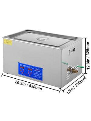 Ultrasonic Cleaner 1.3L–30L with Heat & Digital Timer Control-30L / CZECH REPUBLIC
