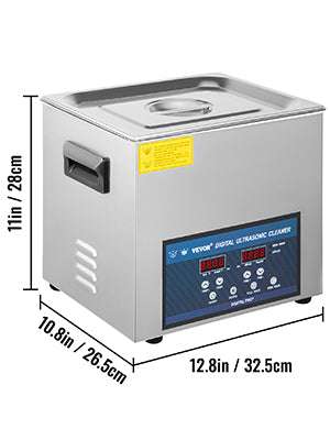 Ultrasonic Cleaner 10L / 30L Dual Frequency 28/40kHz with Heating-30 L Tank / Poland