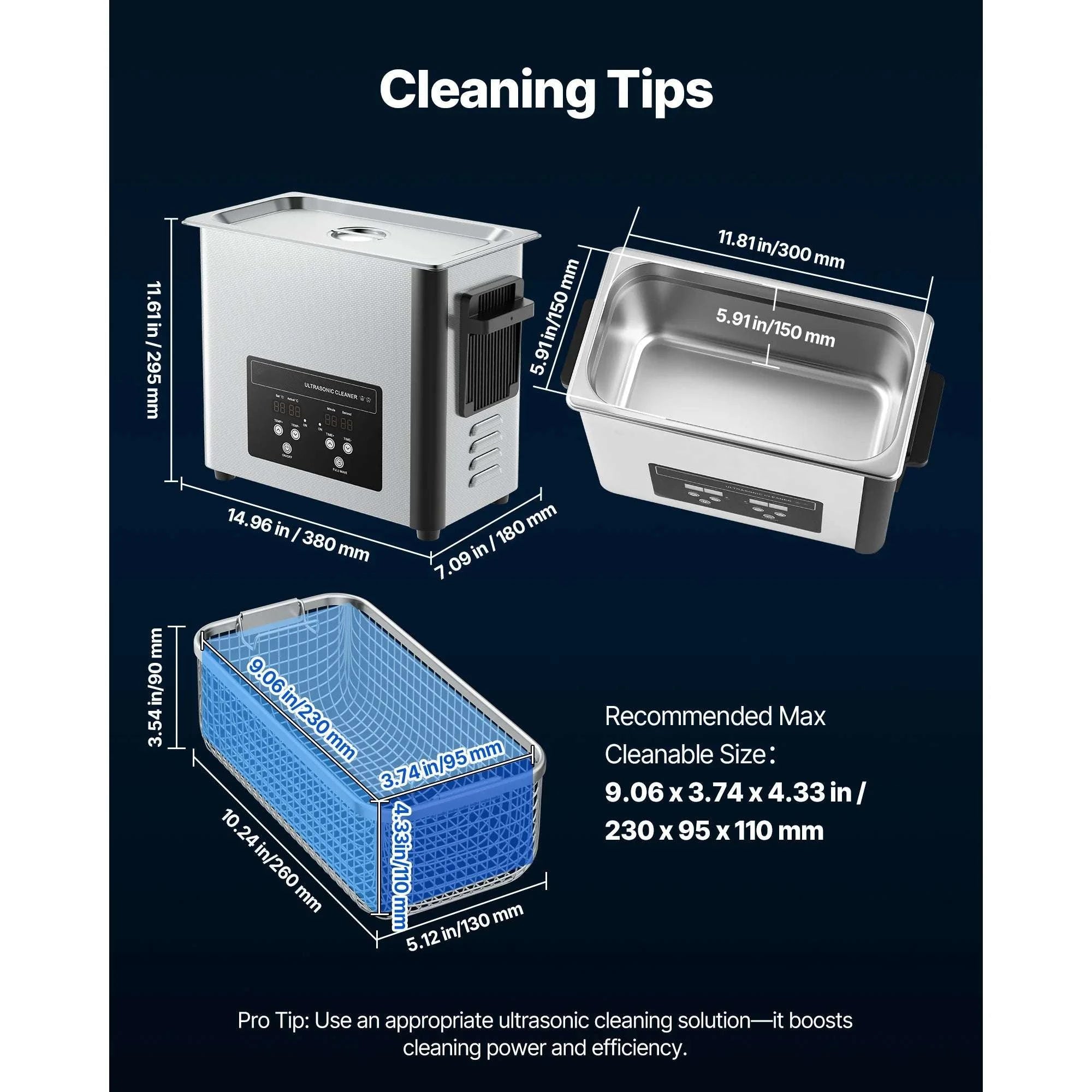 Ultrasonic Cleaner 6L–30L Stainless Steel Bath for Jewelry & Parts-6L / United States