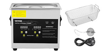 Nettoyeur à ultrasons 2L–15L 40kHz Machine de nettoyage en profondeur avec chauffage