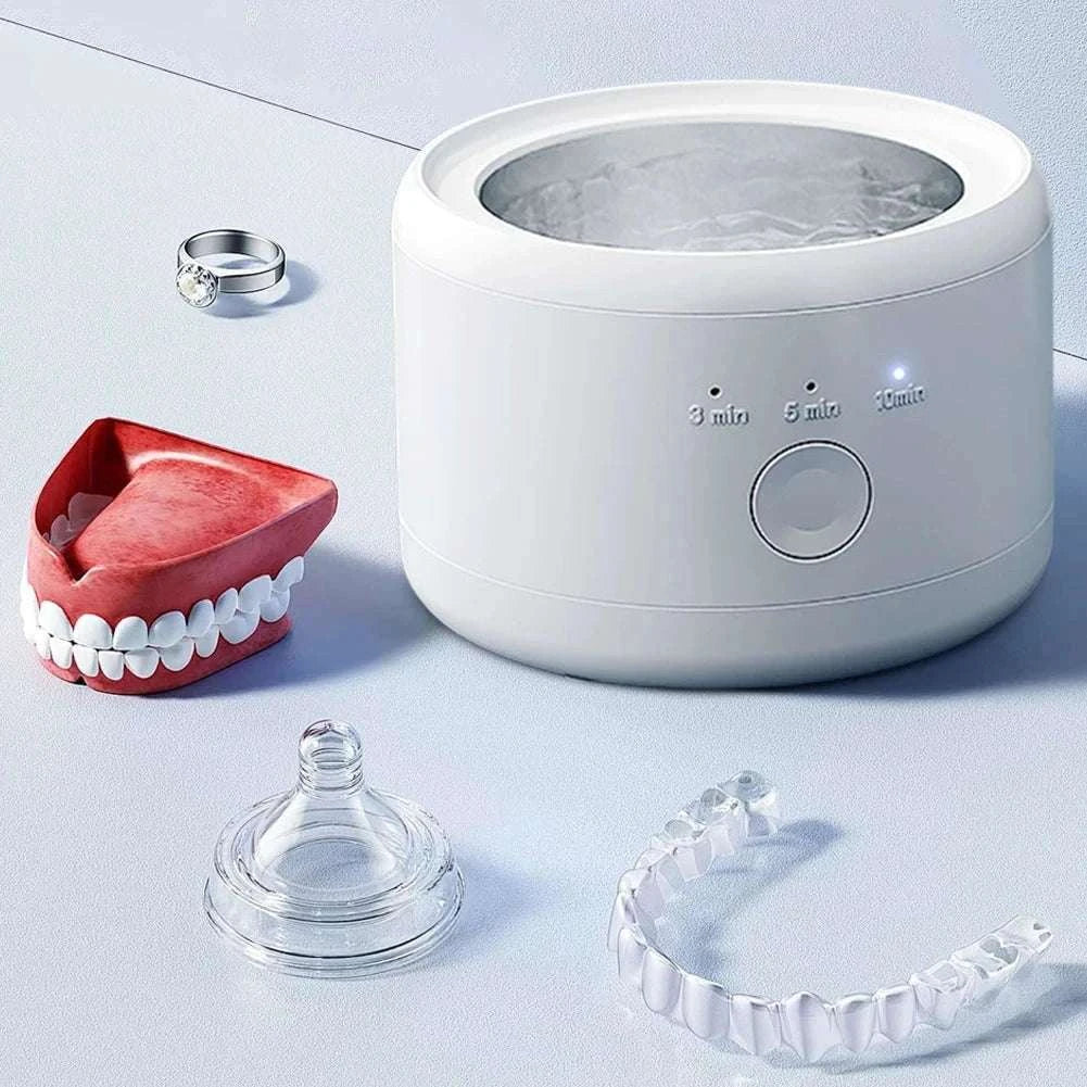 Ultrasonic Cleaner for Jewelry, Glasses & Dentures USB Rechargeable-