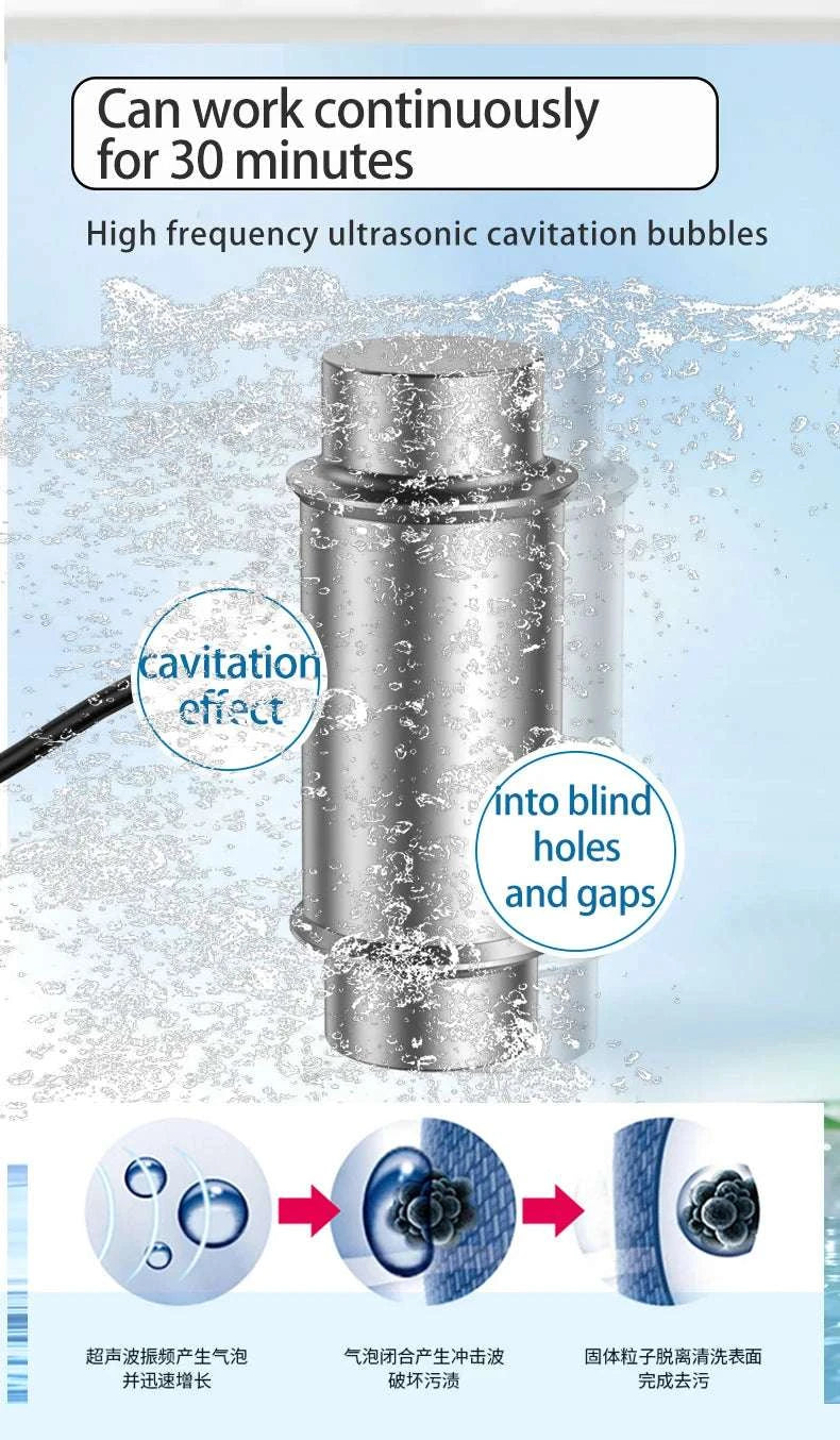Ultrasonic Cleaner for Jewelry, Glasses & Makeup Brushes-UK / China Mainland