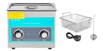 Ultrasonic Cleaner with Heating 2L–30L Deep Cleaning Machine-6.5 L / spain