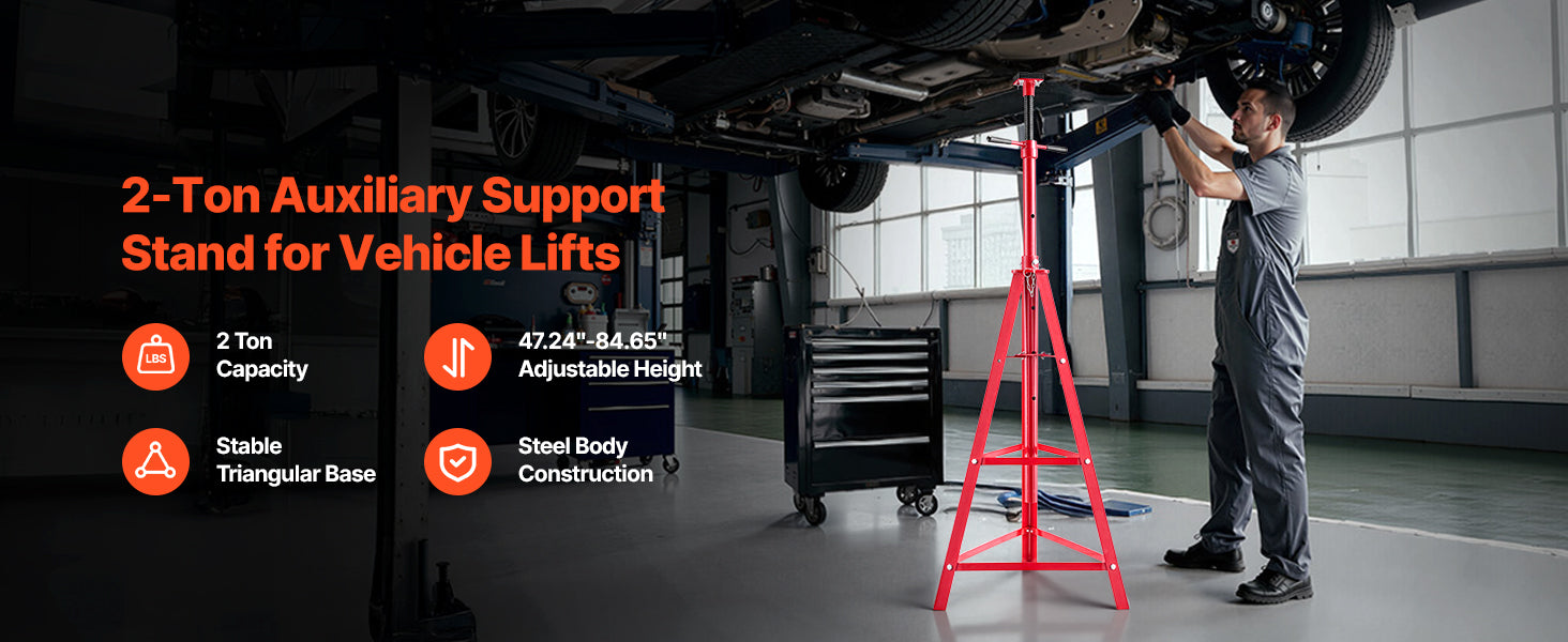 Under Hoist Tripod Stand 2 Ton Adjustable Height