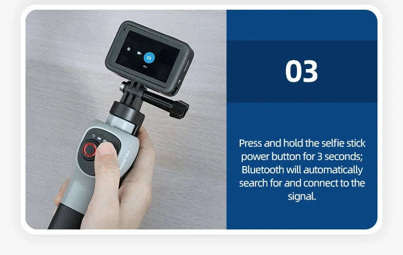Underwater Selfie Stick with Wireless Remote for GoPro-Diving Selfie Stick