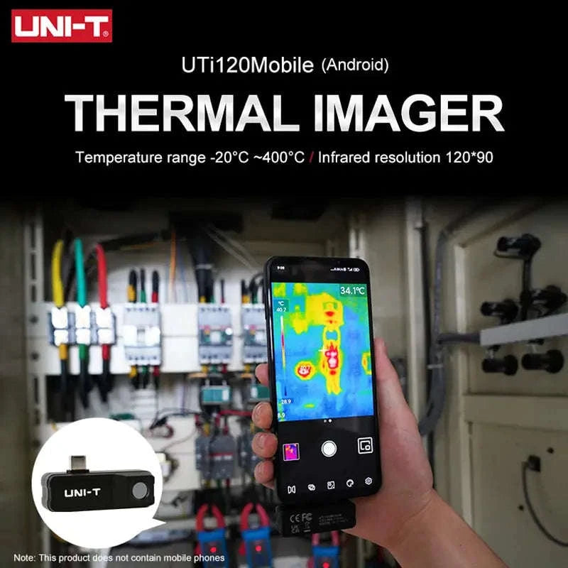 UNI-T Mobile Thermal Imager – Smartphone Infrared Camera Adapter-UTI120Mobile Android / CHINA