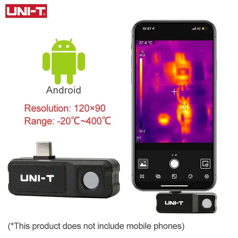 UNI-T Mobile Thermal Imager Smartphone Infrared Camera Adapter