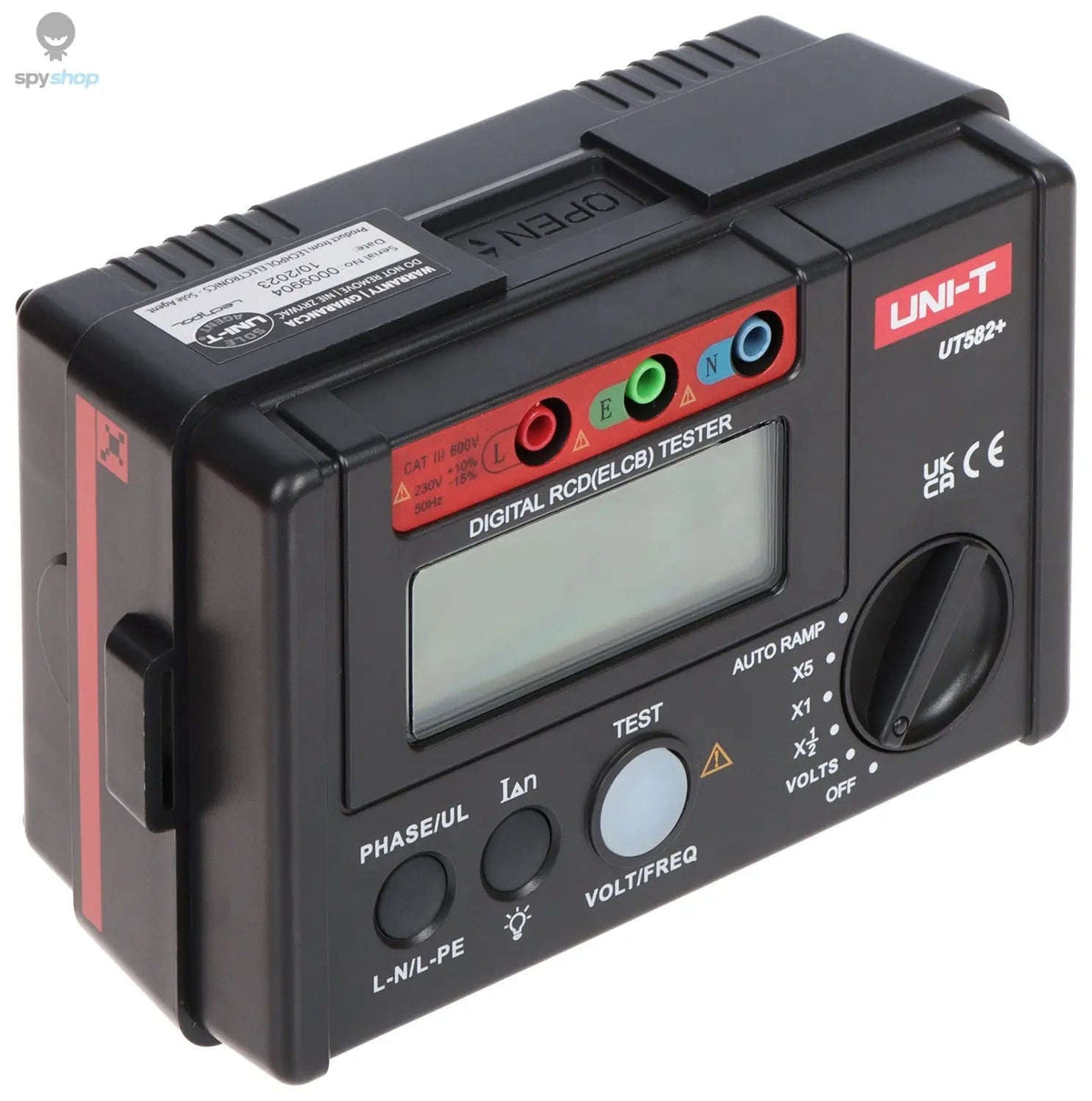UNI-T UT-582 Insulation Resistance Meter & RCD Tester-Default Title