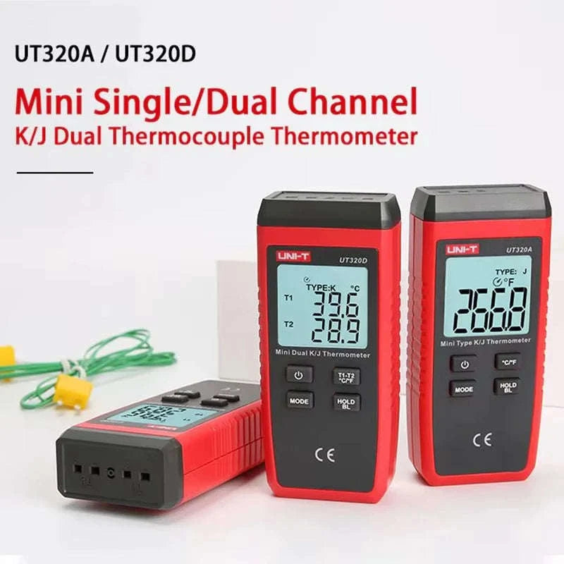 UNI-T UT320D Dual Channel Thermometer-UT320A