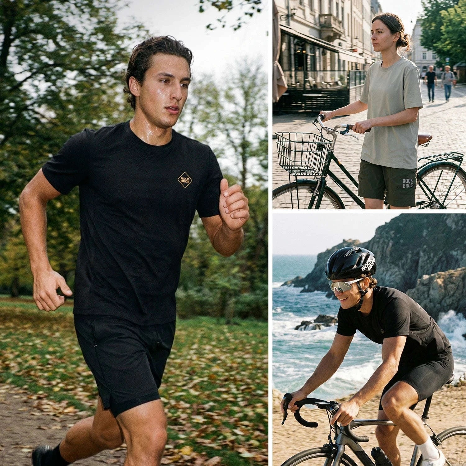 Unisex Cycling Jersey with Pockets and UV Protection-YDDX017-1 / XL